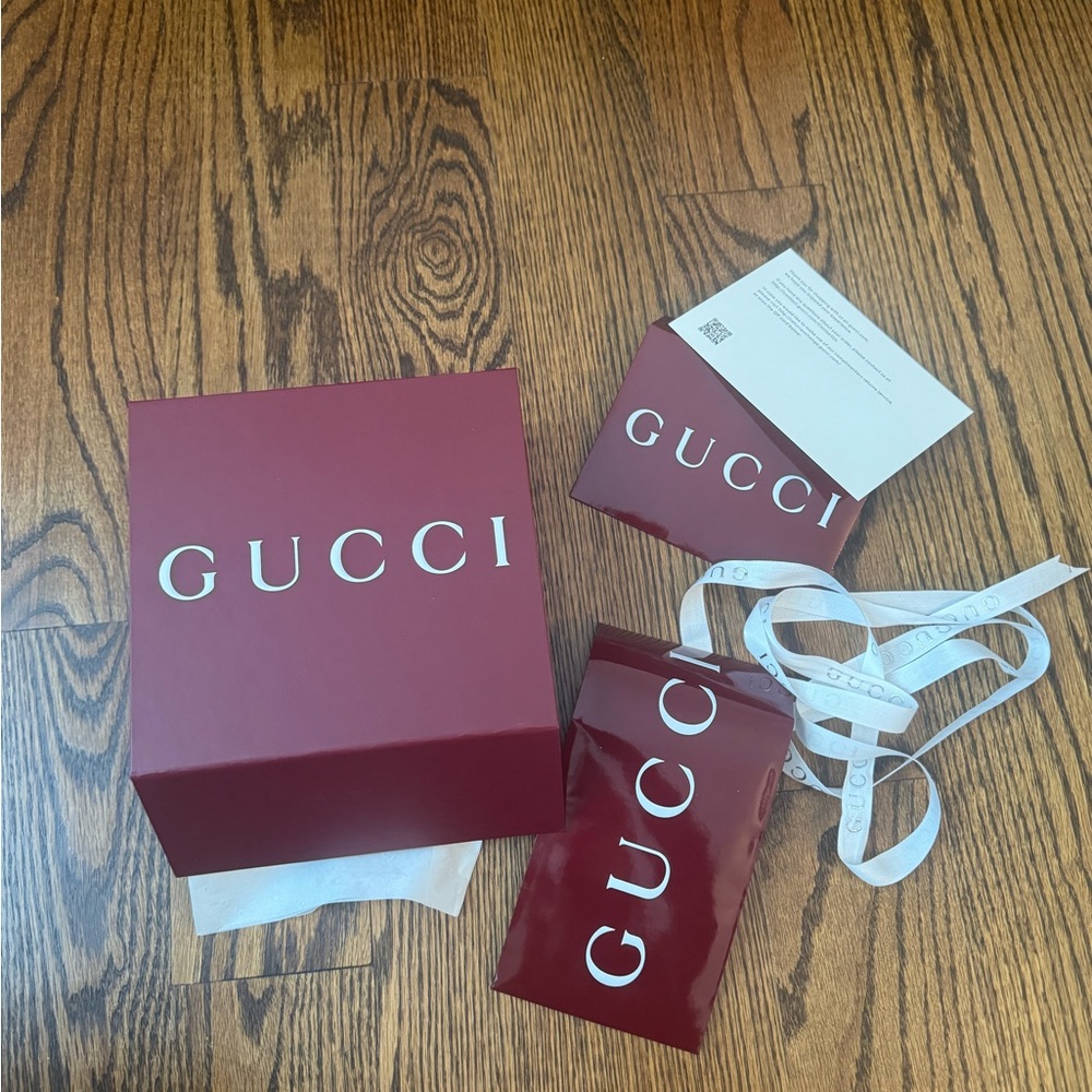 Gucci Red Gift Box Set